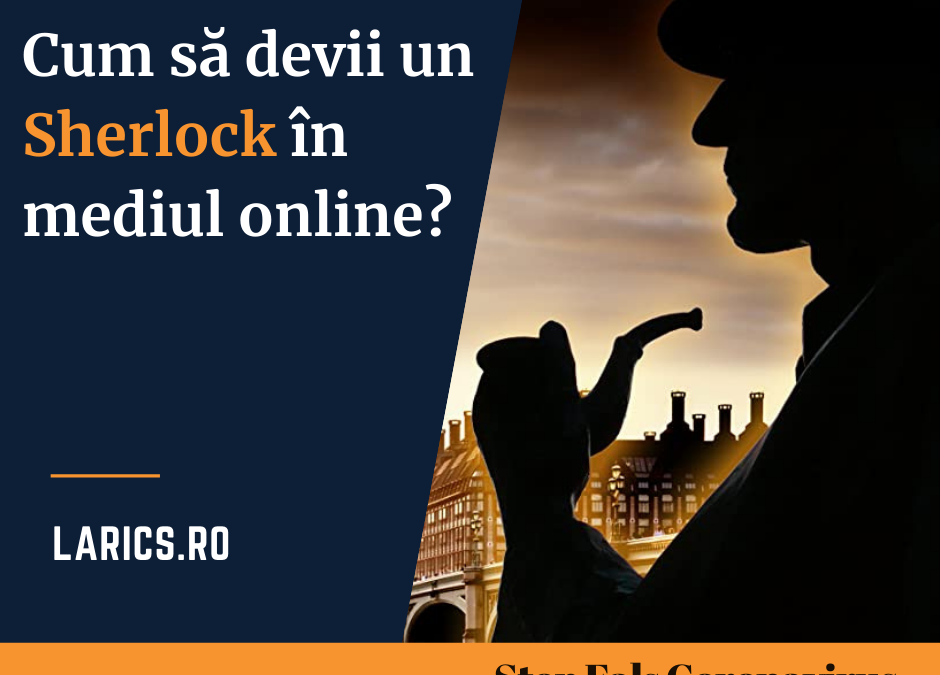 LARICS EDU ARTICOL #7 Cum să devii un Sherlock în mediul online?